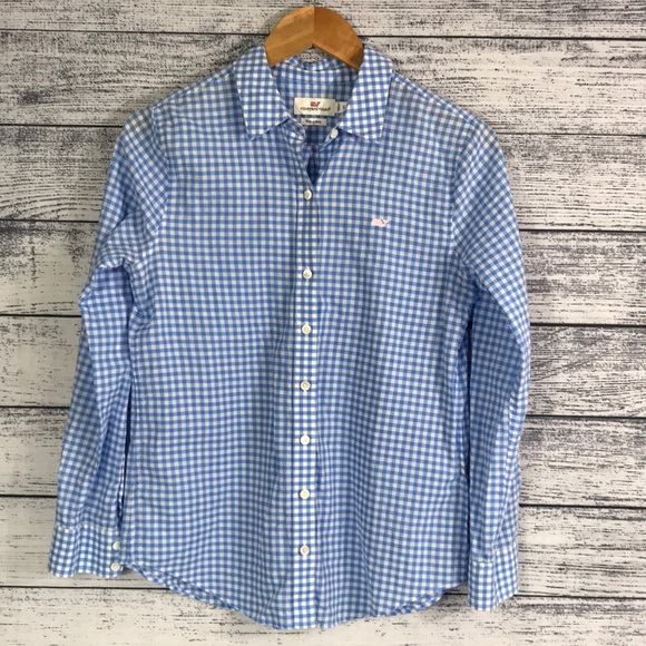 Vineyard Vines Tops - VINEYARD VINES-Long Sleeve Button Down Relaxed Shirt